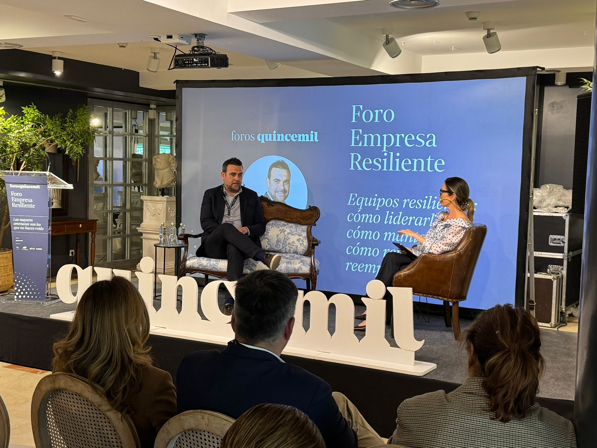 Diego Incio, CEO de Dest People, defiende en el Foro Empresa Resiliente que la resiliencia organizativa empieza por los equipos de trabajo